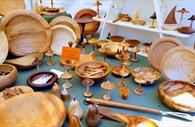 Wooden craft items