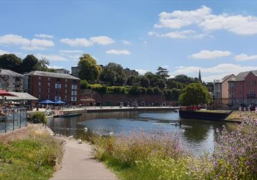 View of Exeter Quay