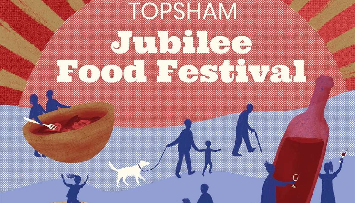 Topsham Jubilee Food Festival Poster
