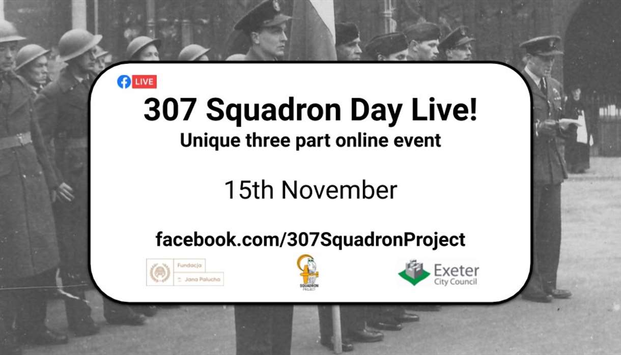 307 Squadron Day Live! Unique Three part online event