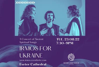 Irmos For Ukraine – A Charity Concert By Word + Voice From Lviv (Ukraine)