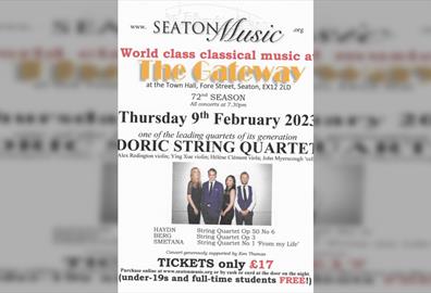 The Doric String Quartet - One Of The Leading Quaryets Of Its Generation