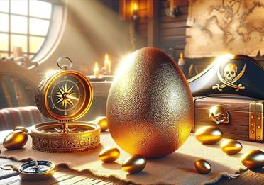 The Golden Easter Egg Pirate-Themed Trail