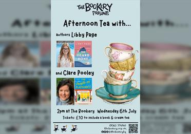 The Bookery Presents Afternoon Tea with authors Libby Page and Clare Pooley