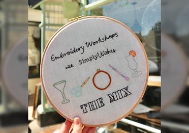 Hand Embroidery for Beginners Workshop with SimplyWishes