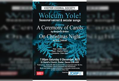 Britten's A Ceremony of Carols and Bob Chilcott's On Christmas Night