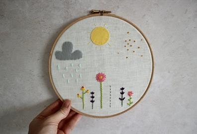 Hand Embroidery Workshop for Beginners with SimplyWishes
