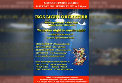 Saturday Night is Music Night- a Special Light Orchestral Concert