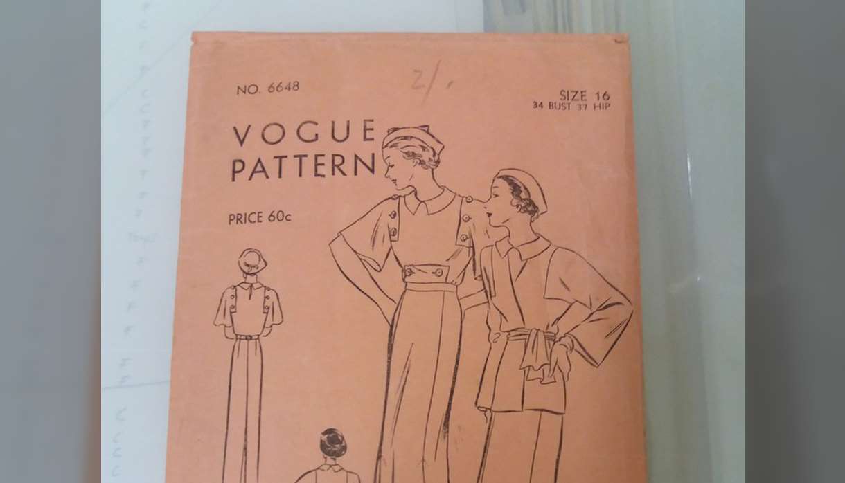 Half-day course: Blueprints: the history of the sewing pattern