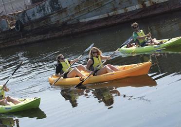 kayaking