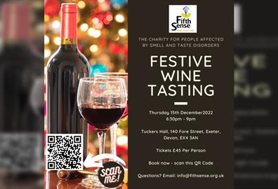 Fifth Sense - Christmas Fundraiser - Festive Wine Tasting