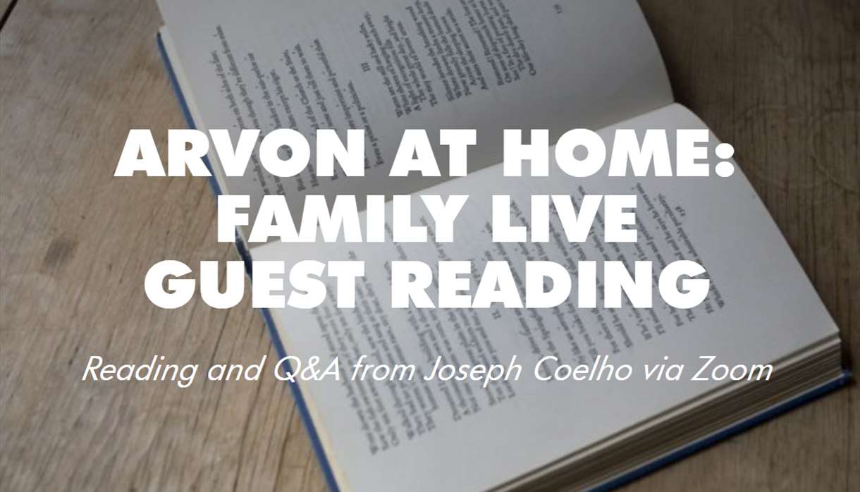 Arvon at Home: Family Live Guest Reading with Joseph Coelho