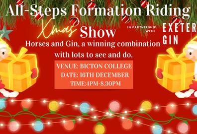 The All-Steps Formation Riding Christmas Show