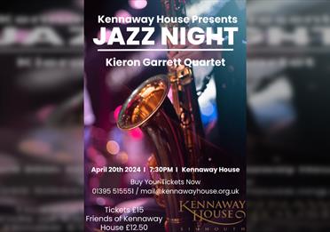 Jazz Night with Kieron Garrett Quartet