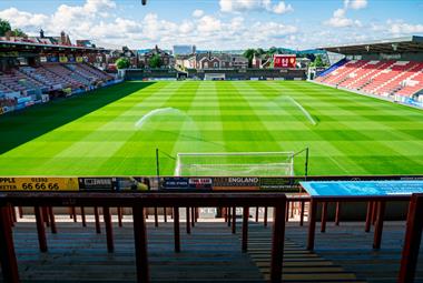St James Park, home of Exeter City Football Club