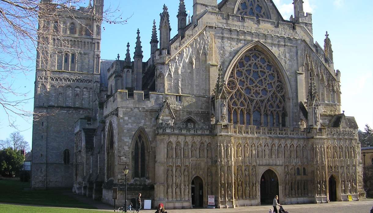 Exeter Cathedral-photo supplied by Sarah Firth DCC