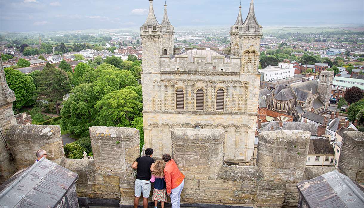 Exeter Cathedral roof top tour