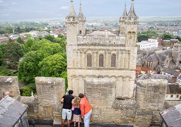 Exeter Cathedral roof top tour