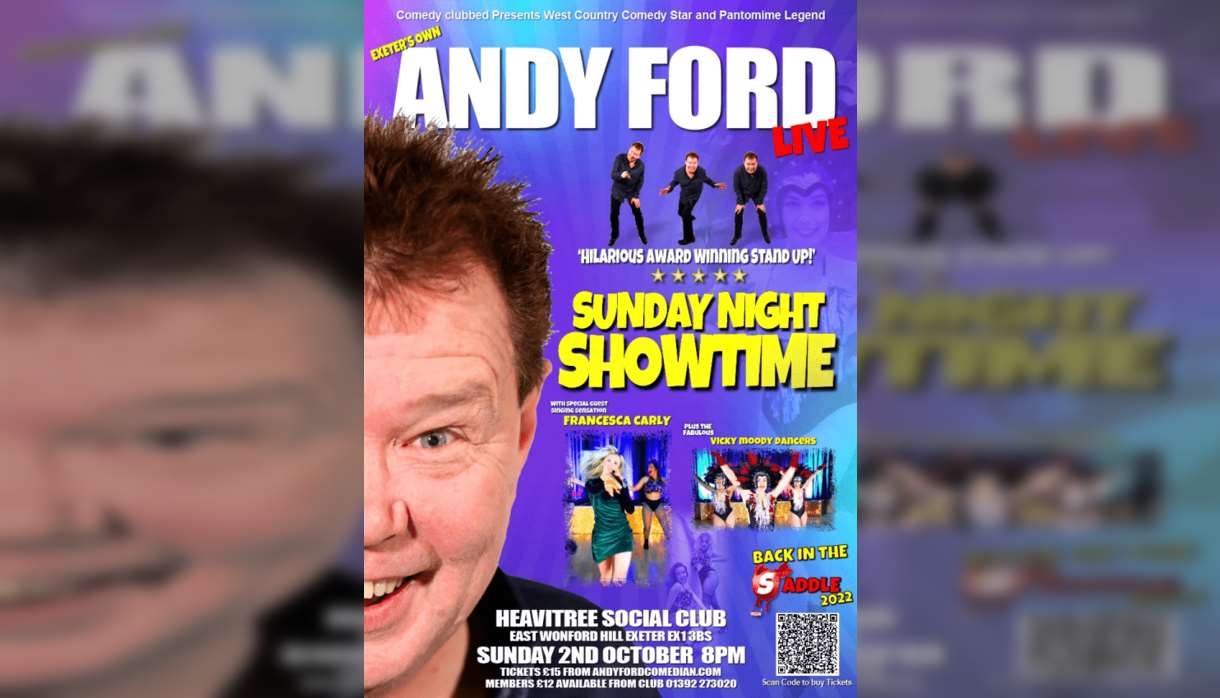 Andy Ford Back in the Saddle Sunday Night Showtime