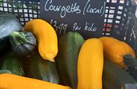 Courgettes at Farm to Folk