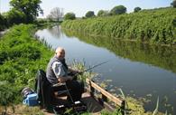 Fishing at the Grand Western Canal Country Park