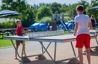 Plenty of activities, including table tennis