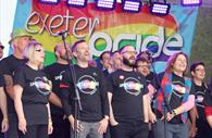 Spectrum Choir at Exeter Pride