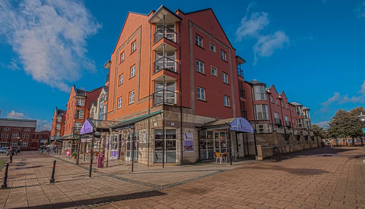 Venezia Exeter is located on Exeter's beautiful Quayside.