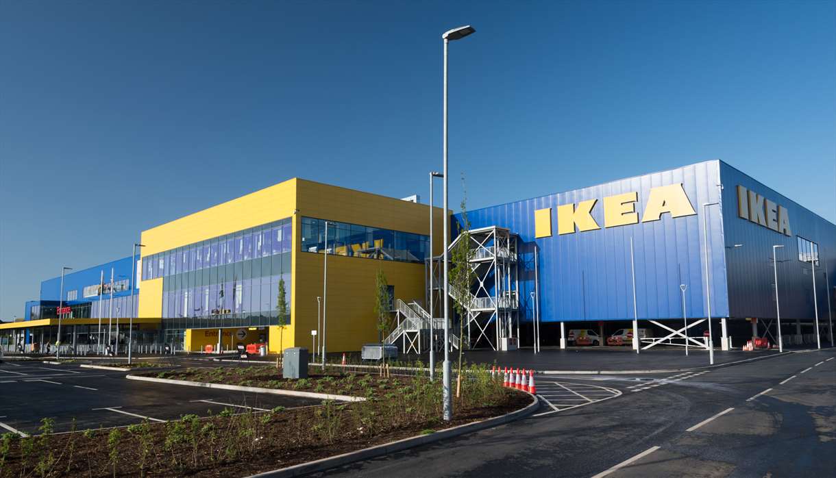 Exterior of Ikea