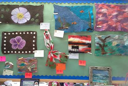 Falklands Craft Exhibition - felting