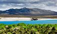 Dramatic landscape in the Falklands