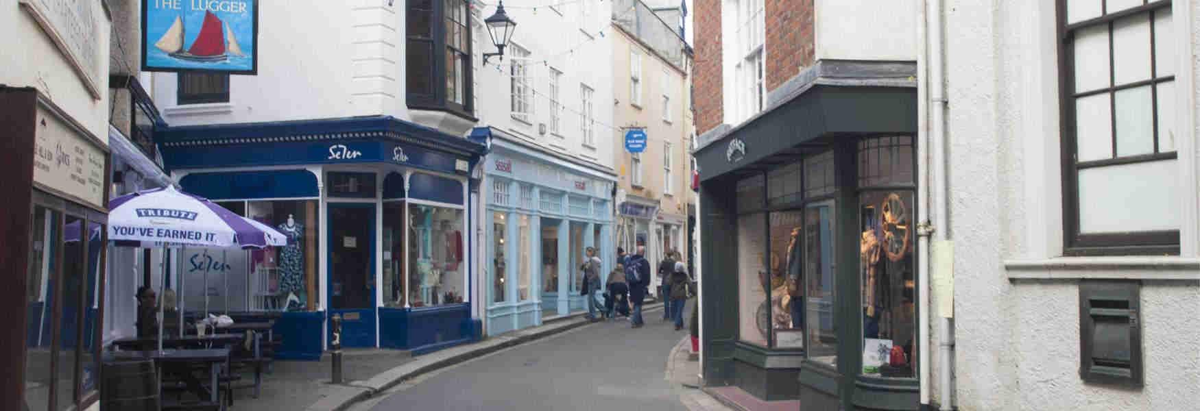 A small part of Fore Street in Fowey (c) Adam Gibbard Photography