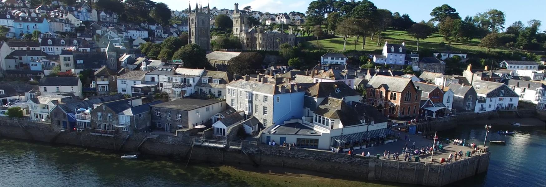 Aerial View of Fowey