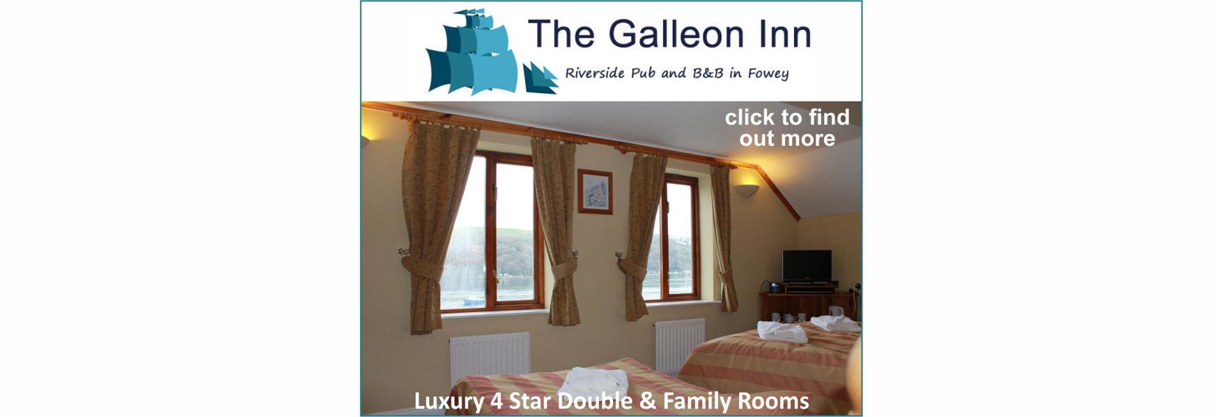 The Galleon Inn - Luxury 4 Star Double & Family Rooms - click to find out more