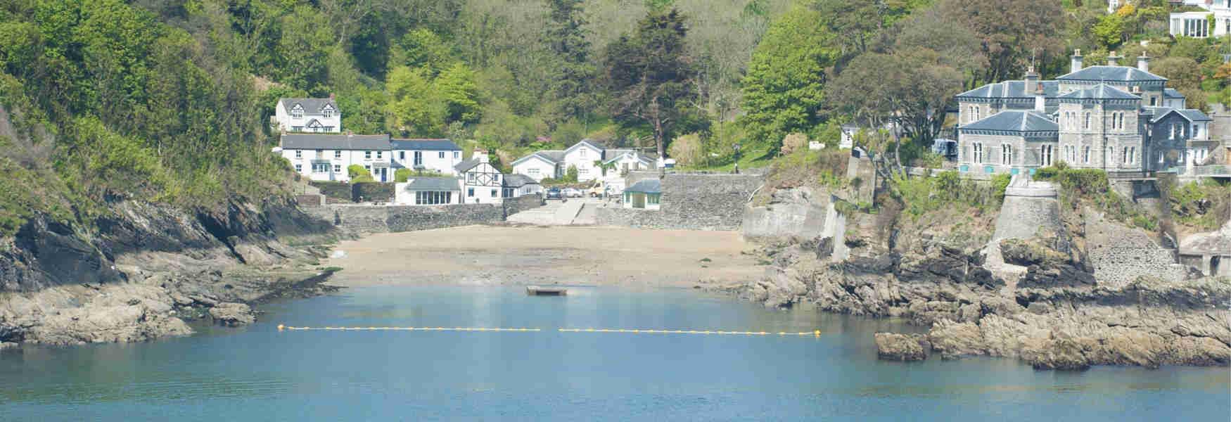 Readymoney Cove has a safe sandy beach