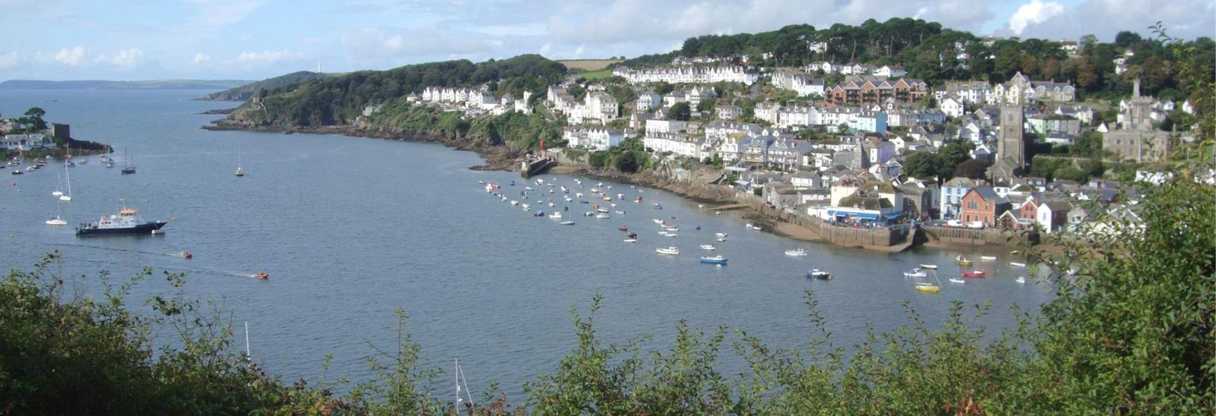 Fowey from the Hall Walk