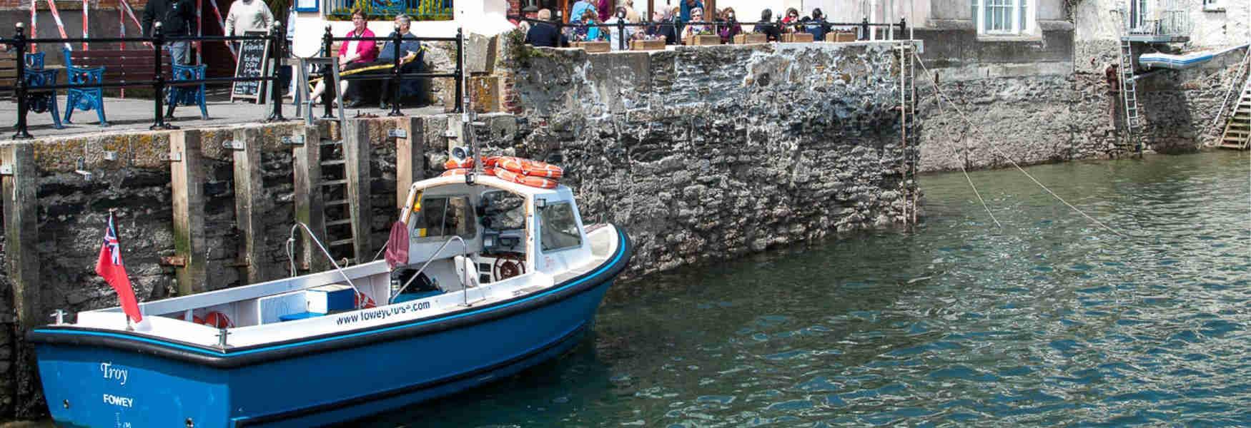 A harbour tour is a great way to see Fowey (c) Justine Hambly Photography