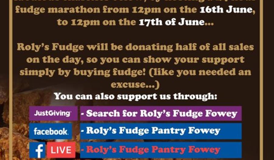 24 Hour Fudge Marathon
