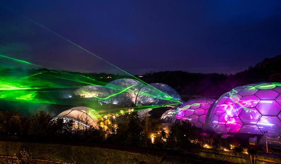 Festival of Light and Sound at The Eden Project