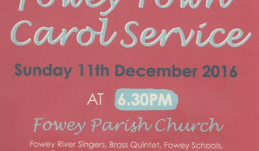 Fowey Town Carol Service