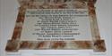 War Memorial at St Hydroc Church, Lanhydrock