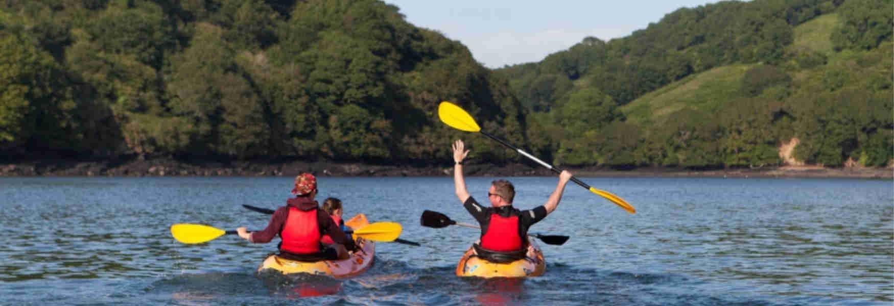 Explore the estuary in a rented kayak (c) Fowey River Hire