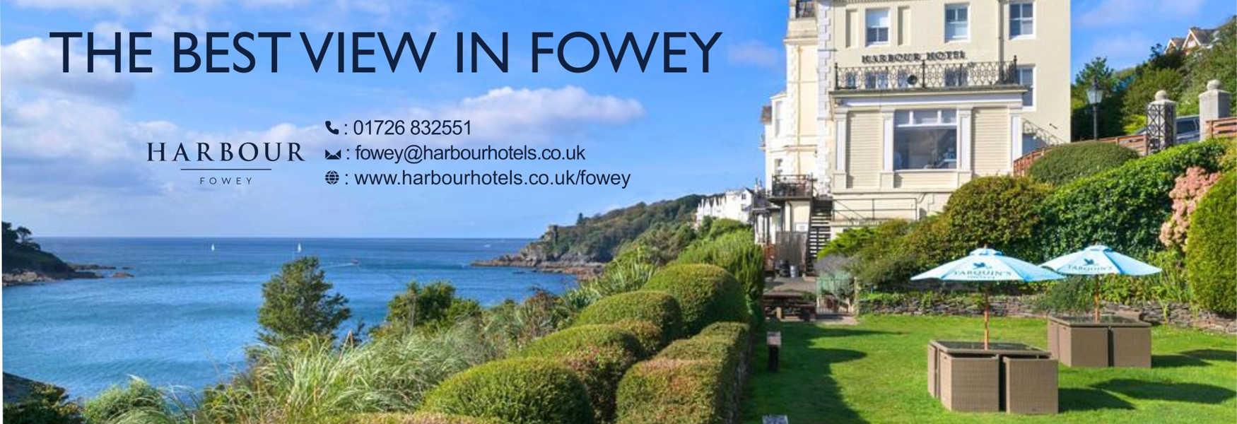 The View from the Fowey Harbour Hotel