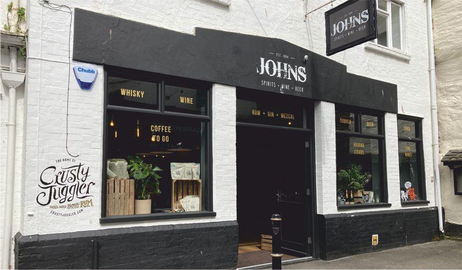 Johns shop in Fowey