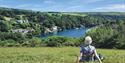 End of Fowey walk, site for a picnic