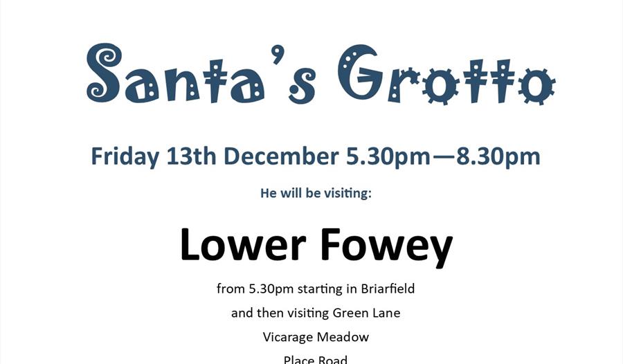 Santa's Grotto - Lower Fowey