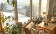 Sanner Hotell - Vinter i vinduet