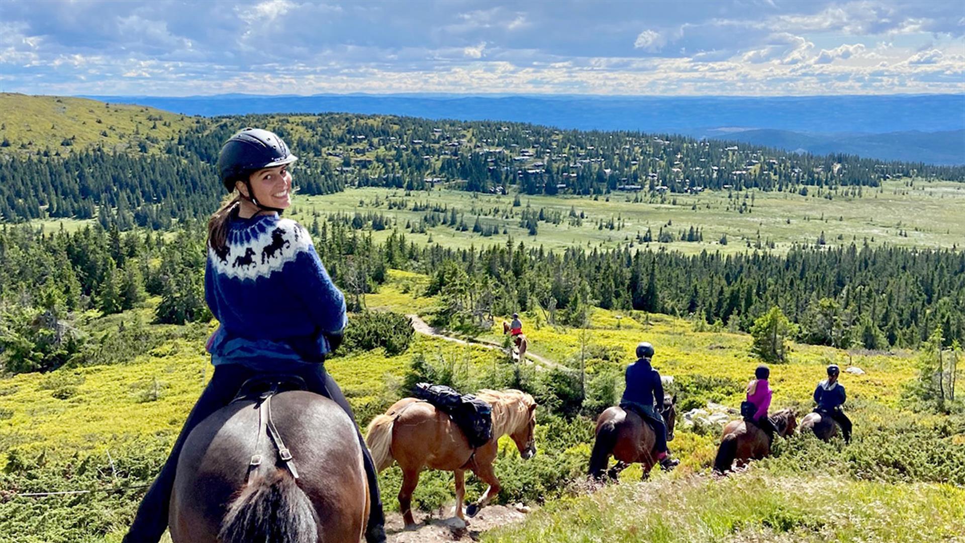 Horseback riding at Mesna Experiences and Accommodation