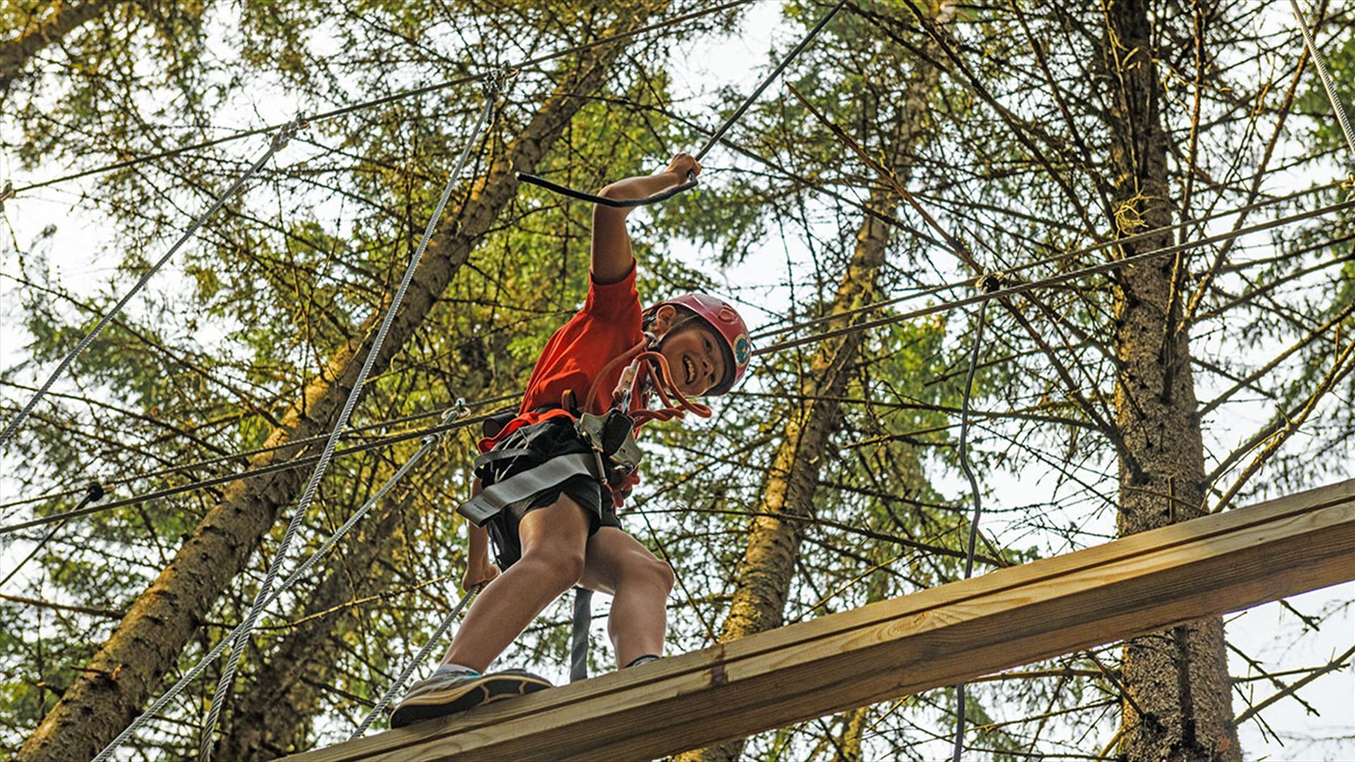 Gjøvik climbing park - Fun in the trees