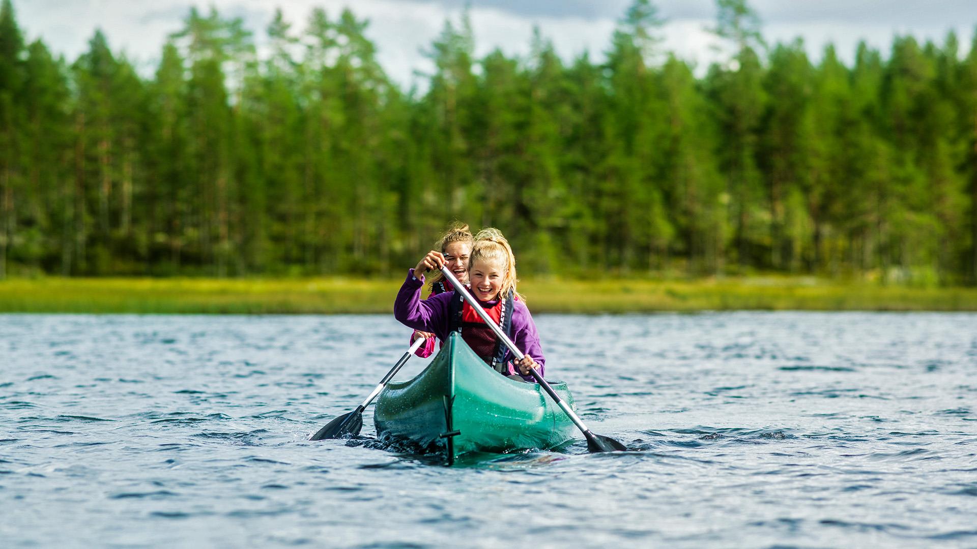 Canoeing at Fjorda - good vibes